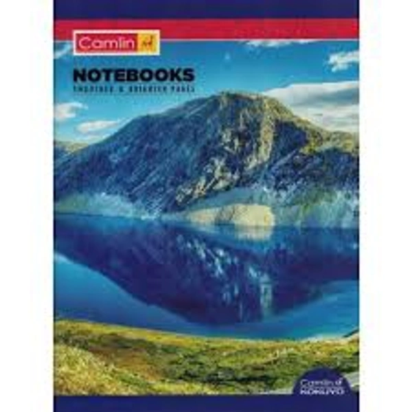  Camlin  NOTEBOOK  Ruling :Medium Square - Pages-120