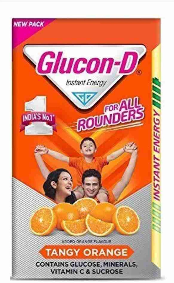 GLUCON -D TANGY ORANGE  - 200gm
