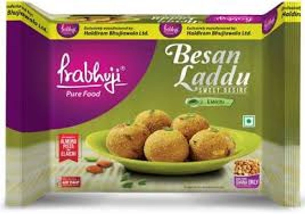 Prabhuji Besan Laddu Elaichi Flavour - 336g