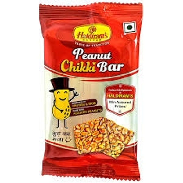 Haldiram's Peanut Chikki Bar  - 42gm