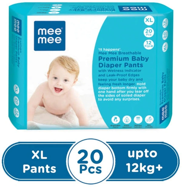 Mee Mee Diaper Pants XL 12kg+ - 20pcs