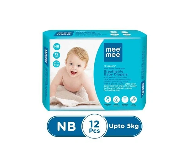 Mee Mee Diaper Pants NB 5kg  - 12pcs