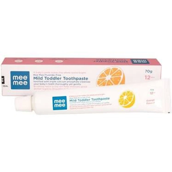 mee mee Toothpaste(orange Flavour) - 70gm