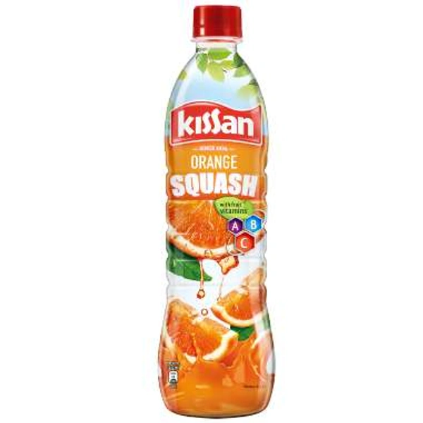 KISSAN JUICY ORANGE SQUASH - 750ml