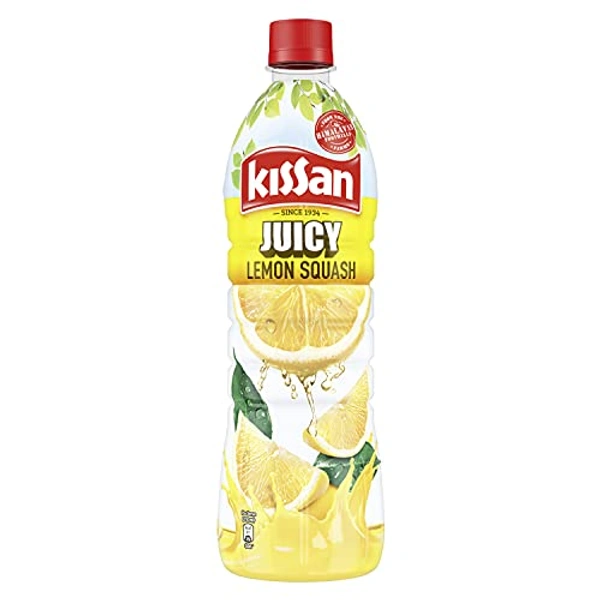 KISSAN JUICY LEMON SQUASH  - 750ml