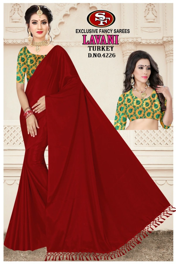 Plain Silk Sarees 