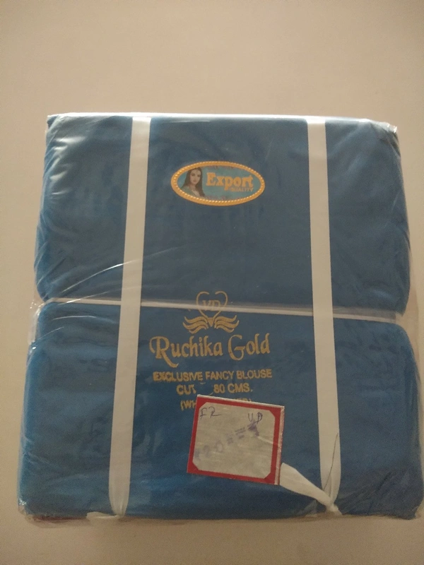 Richie gold Blouse Piece For 25piece 