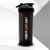 MUSCLEBLAZE Shaker Bottle, 100% Leakproof, BPA-Free Blender Bottle for Protein and Water 650 ml Shaker