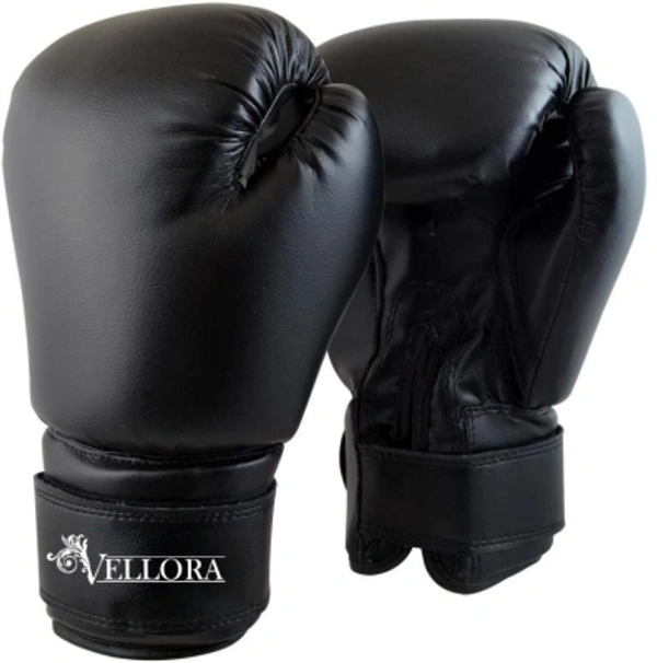 Vellora Unfilled Boxing Bag 4ft with Wrap + Boxing Gloves Boxing Kit