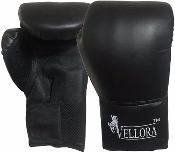 Vellora Unfilled Boxing Bag 4ft with Wrap + Boxing Gloves Boxing Kit