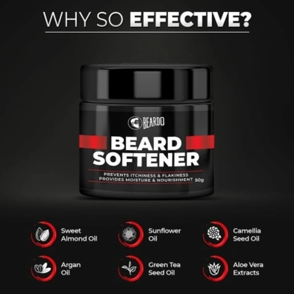 BEARDO Beard Softener For Men Beard Cream