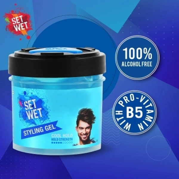 SET WET Cool Hold Hair Gel