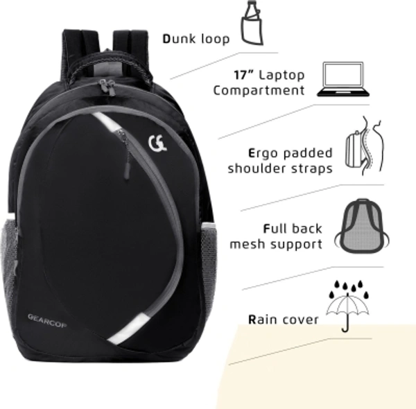 Gearcop School laptop bags-B-0073 30 L Laptop Backpack