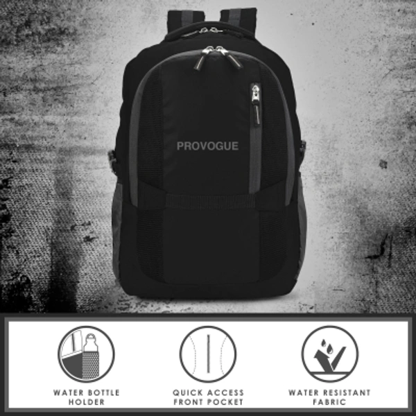 PROVOGUE MADRID unisex backpack with rain cover and reflective strip 35 L Backpack