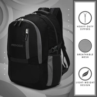 PROVOGUE MADRID unisex backpack with rain cover and reflective strip 35 L Backpack