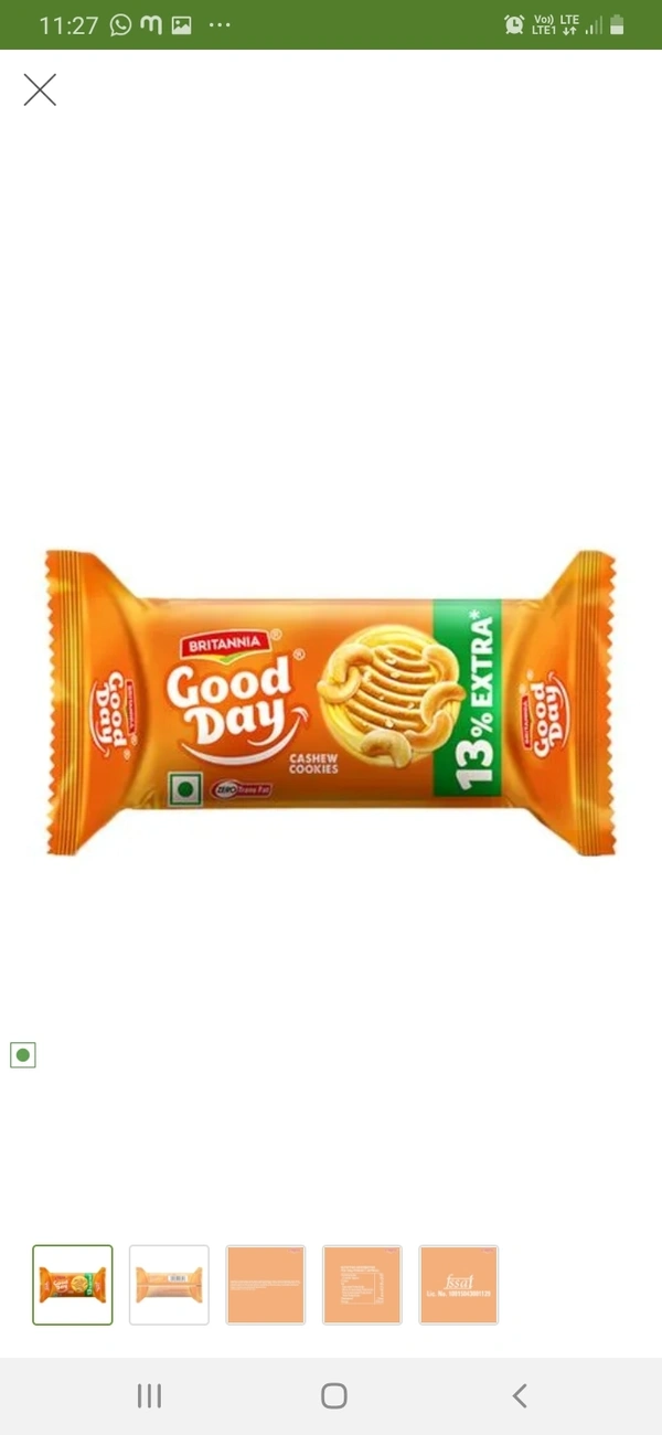 Good Day Cashew ; 10mrp