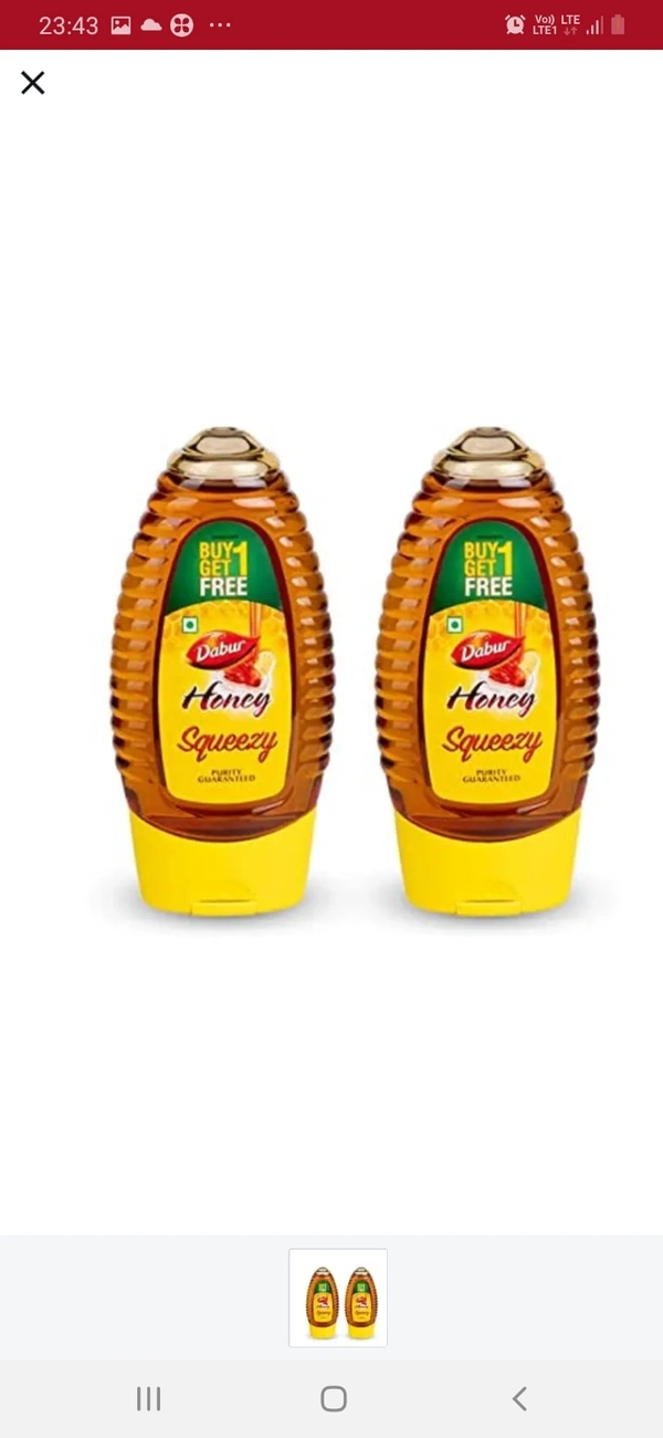 Dabur Honey : Buy1 Get 1 Free