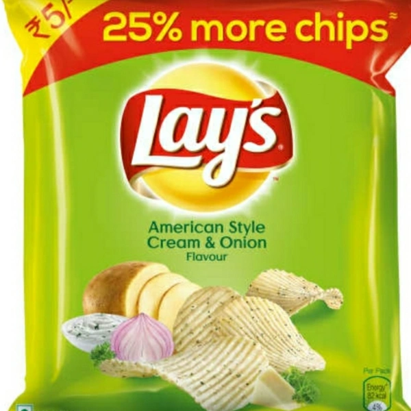 Lays - Calm Cream & Onion Flavour