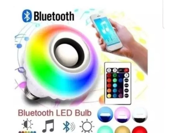 RGB blutooth Speaker Led Bulb