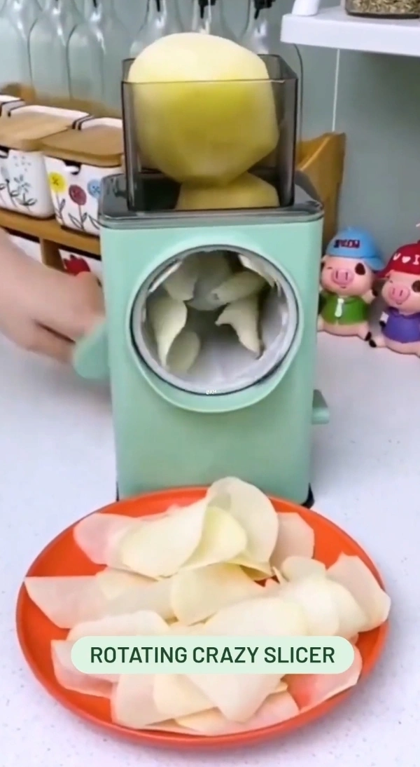 Rotating Slicing Cutter