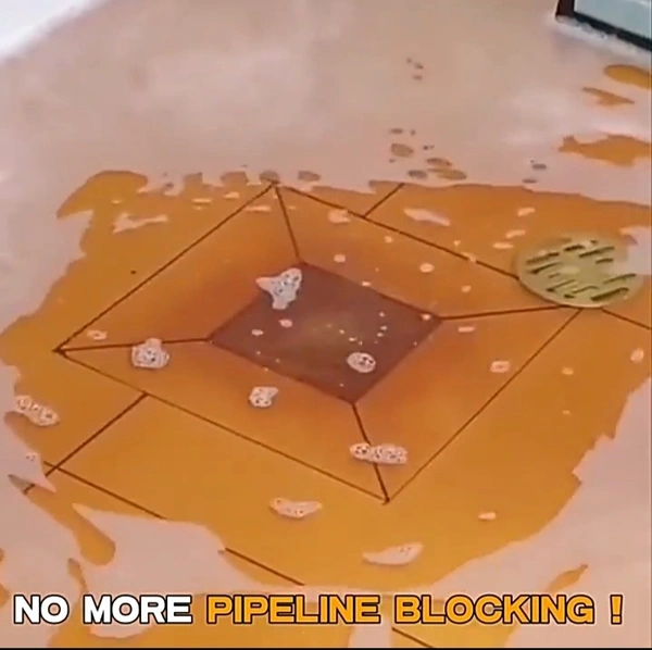 Powerful Drain Blockage Cleaner : 100grms