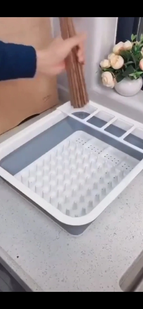 Foldable Dish Drain Rack