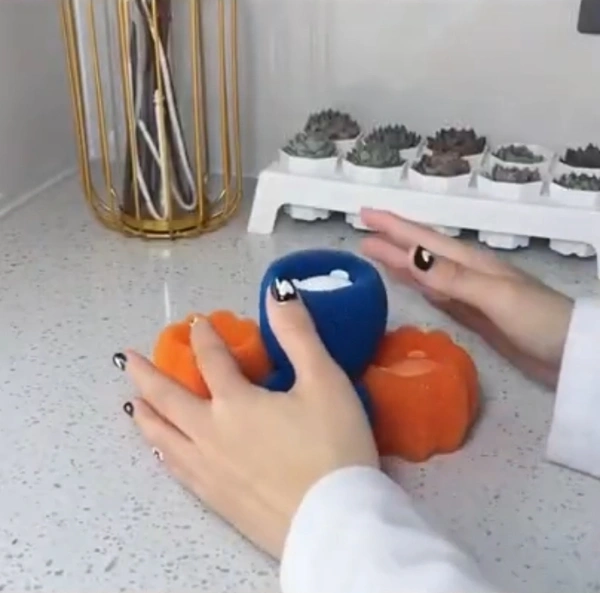 New Washing Machine Spounge Ball Set Of 4pcs