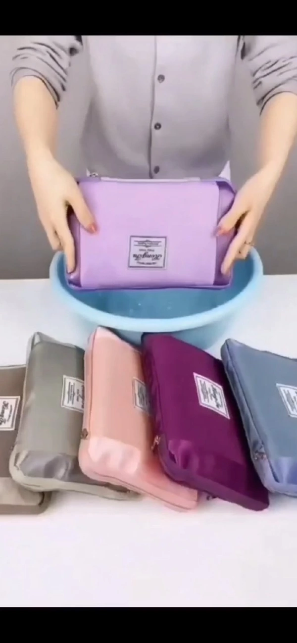 Folder Bag With Pocket