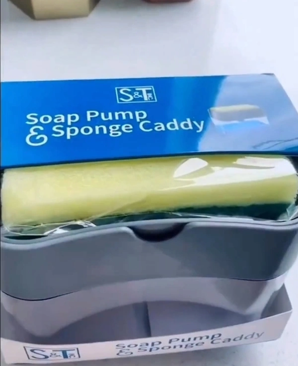 Liquid Soap Dispenser With Spounge Premium Qty