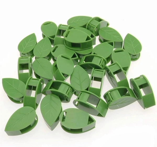 Leaf Shape Plant Fixing Clip (10pcs)