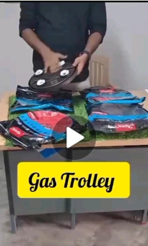 Gas Trolly Stand And Movable