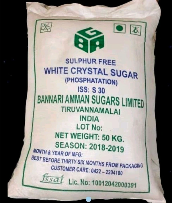 Bannariamman Sugar : 50kg
