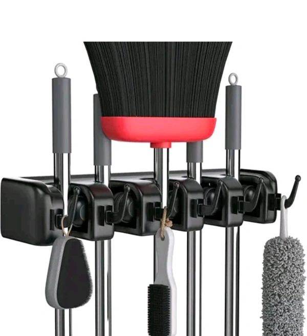 Broom Holder 5 Layer