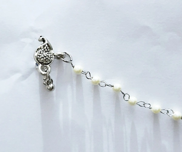 Martina Jewels Silver Oxidized Nathni - silver, 6