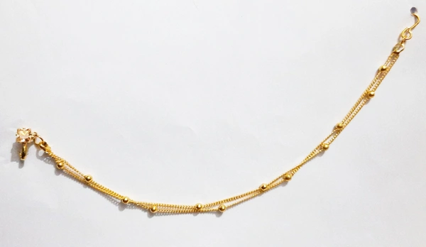 Martina Jewels Stoned Nathni - golden, 6