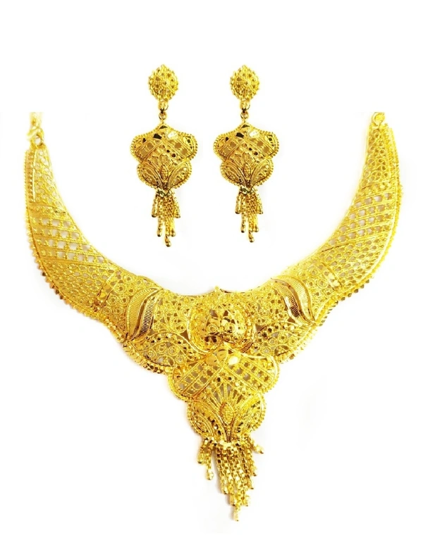 Martina Jewels Gold Plated Necklace - Gold plated , 6
