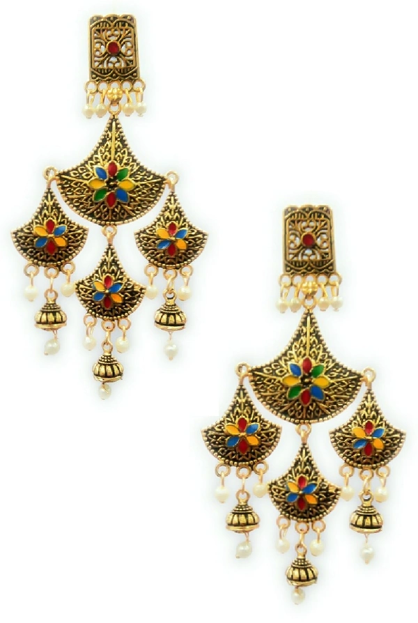 Martina Jewels Antic Plated Earing - antic, 6