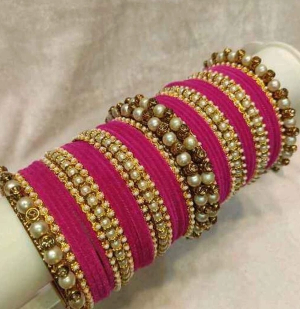 Martina Jewels Colour Bangles Set For Both Hands BG-132