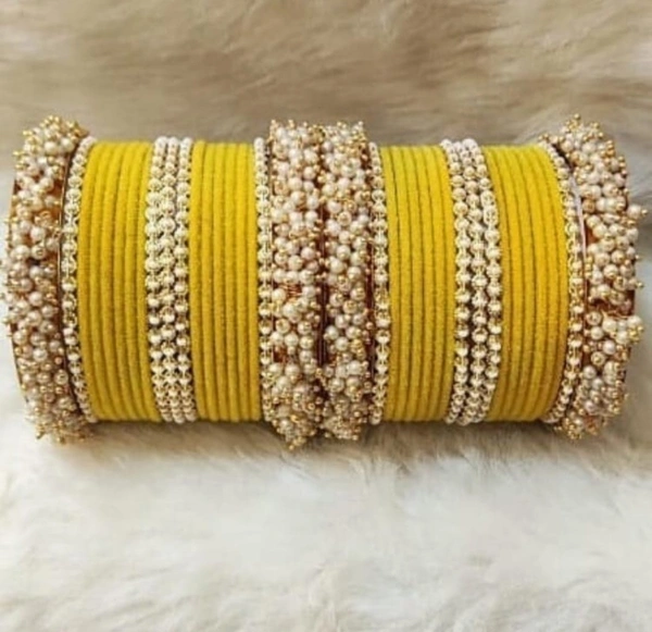 Martina Jewels Colour Bangles Set For Both Hands BG-101 - All Colours, 6