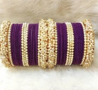 Martina Jewels Colour Bangles Set For Both Hands BG-101 - All Colours, 6