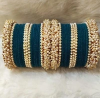 Martina Jewels Colour Bangles Set For Both Hands BG-101 - All Colours, 6
