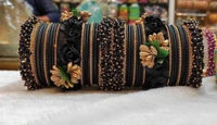 Martina Jewels Colour Bangles Set For Both Hands BG-102 - Multi, 6