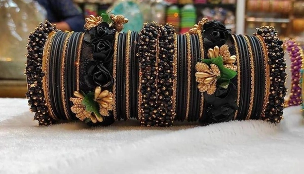 Martina Jewels Colour Bangles Set For Both Hands BG-102 - Multi, 6