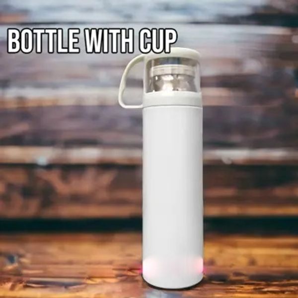 Bottle with Cup - Hot & Cold