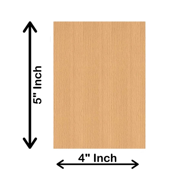 4x5" Inch Wooden Plaque