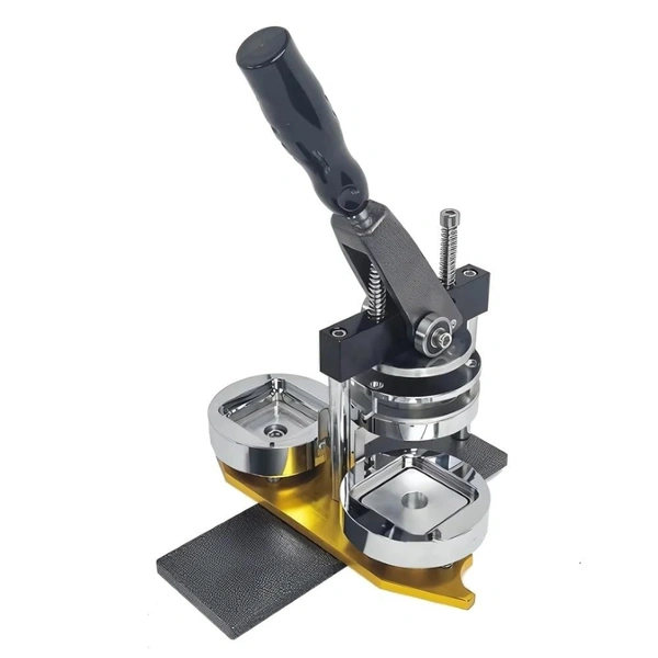 50MM Square Badge or Magnet Making Machine with Printer