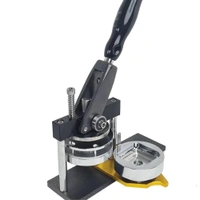 50MM Square Badge or Magnet Making Machine with Printer