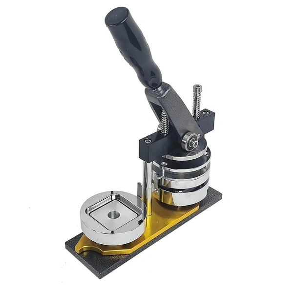 50MM Square Badge or Magnet Making Machine with Printer