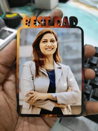 MDF Fridge Magnet - Best Mom
