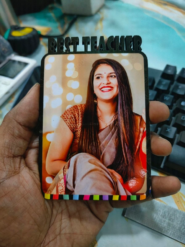 MDF Fridge Magnet - Best Mom